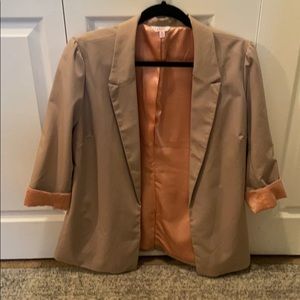 Candie’s Tan Blazer